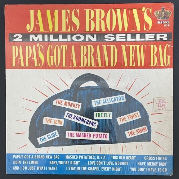 『USオリ/シュリンク/MONO』James Brown - Papa's Got A Brand New Bag / KING 938_画像1