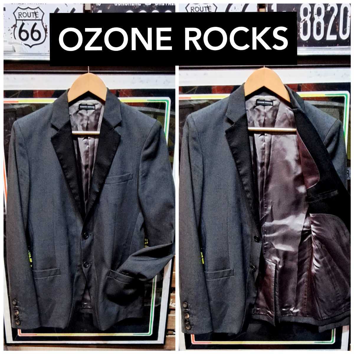 【高級素材が光る】オゾンロックス シルク テーラードジャケット ヒステリックグラマー Ｍサイズ