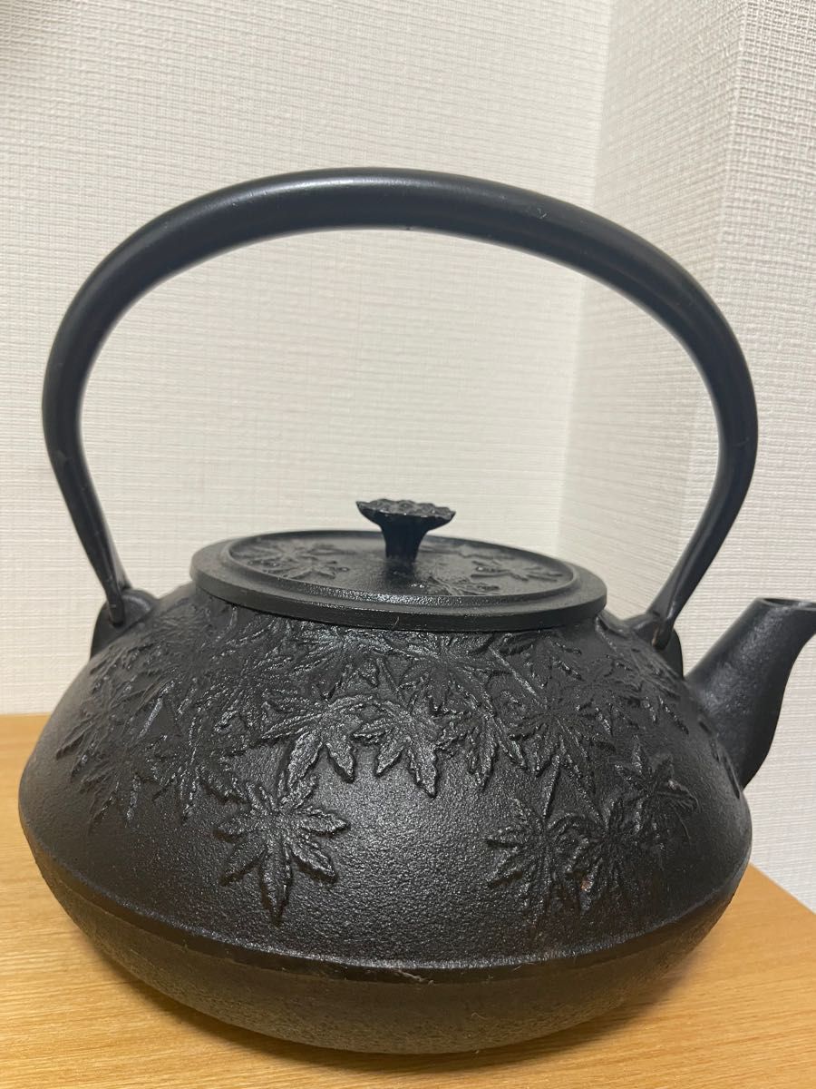 新品 未使用 及源 南部鉄器 鉄瓶 1 2L IH対応 OIGEN 鉄分 白湯
