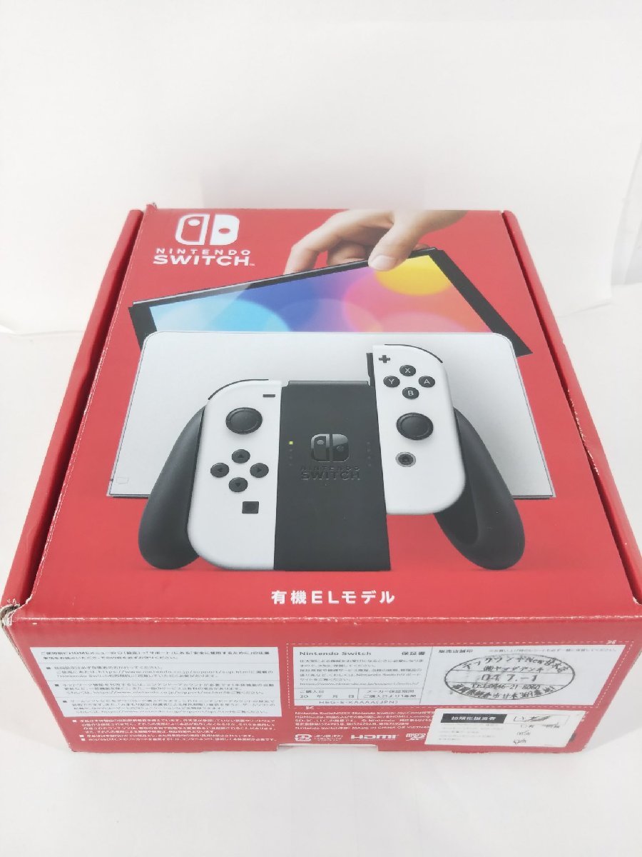 Nintendo Switch(有機ELモデル) Joy-Con(L)/(R) ホワイト - ゲーム