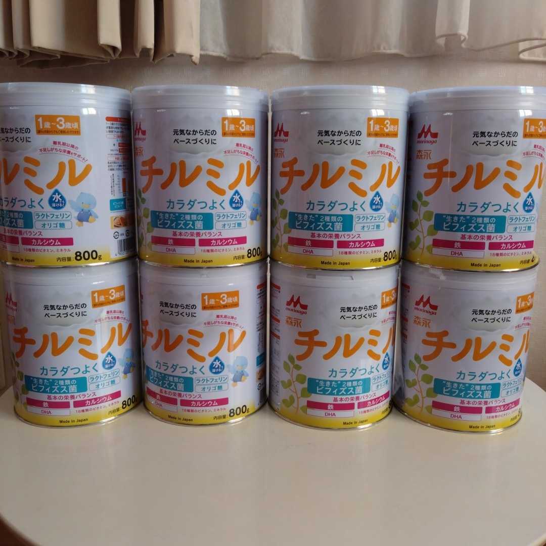 森永チルミル大缶800g 粉ミルク フォローアップミルク チルミル 大缶