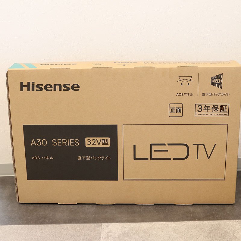 新品 Hisense ハイセンス 32V型 ハイビジョン 液晶 テレビ 32A30H