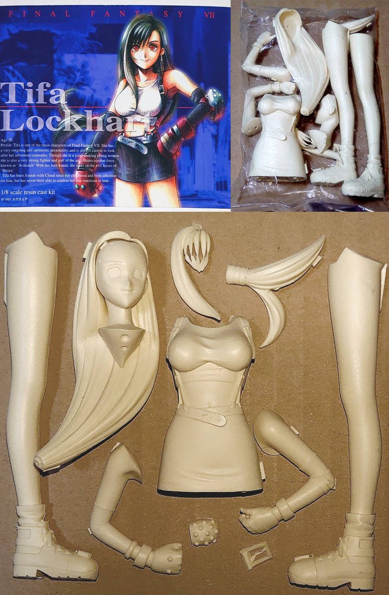 大人も着やすいシンプルファッション Bibian 比比昂 ファイナル ティファ・ロックハート 1/8 - その他