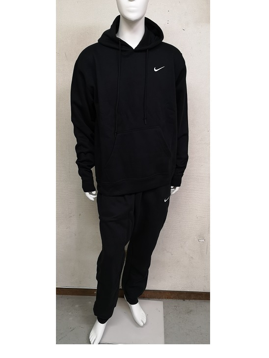 nset-NIKE-Bk-L ナイキ NIKE スウェット セットアップ 上下セット スポーツウェア ブラック L_画像1