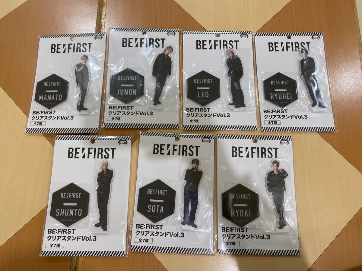 BE FIRST クリアスタンド Vol 3 フルコンプセット Yahoo!フリマ(旧)-