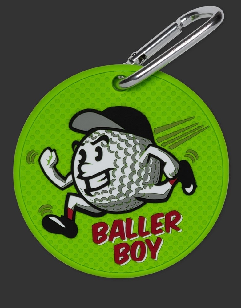 スコッティ・キャメロン Scotty Cameron - Putting Disk - Baller Boy - Lime バッグ タグ パッティングディスク 新品の画像2