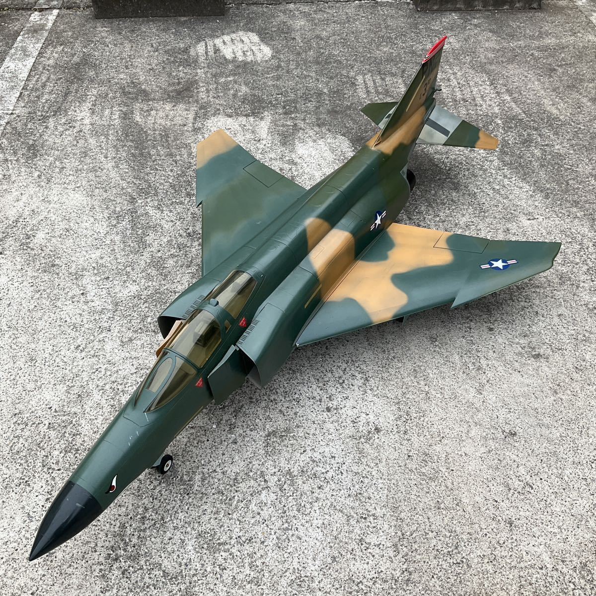 【手渡し限定】メーカー不明　F-4 ファントム 120mm EDF