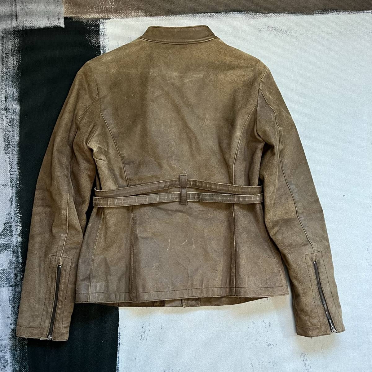 ◇DIRK BIKKEMBERGS ダークビッケンバーグ カウレザージャケット