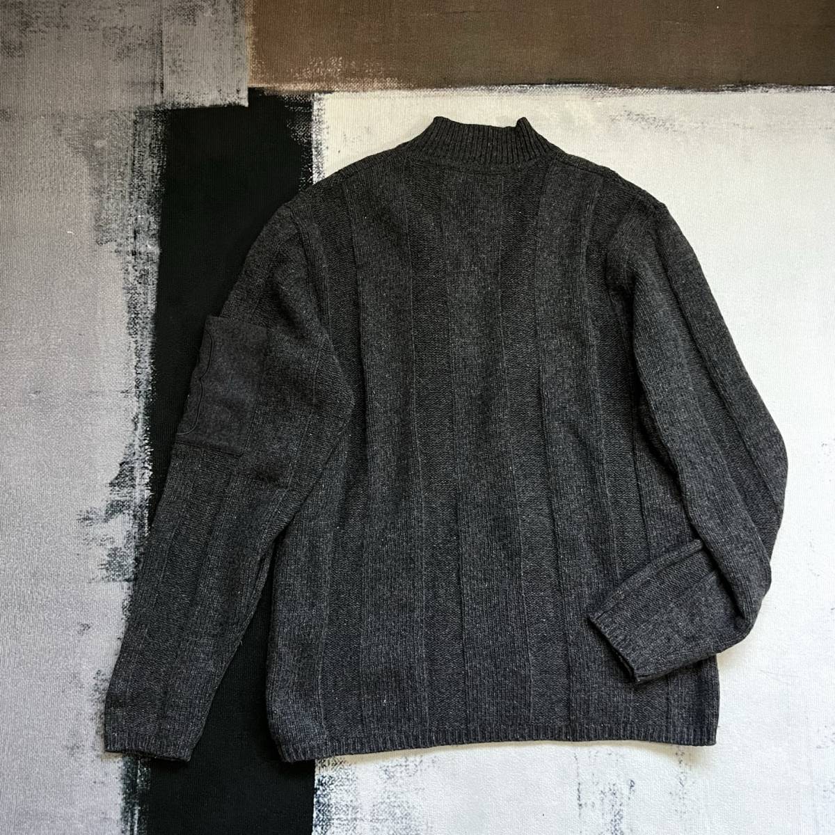 ◇DIRK BIKKEMBERGS ダークビッケンバーグ B刺繍ポケット ニット