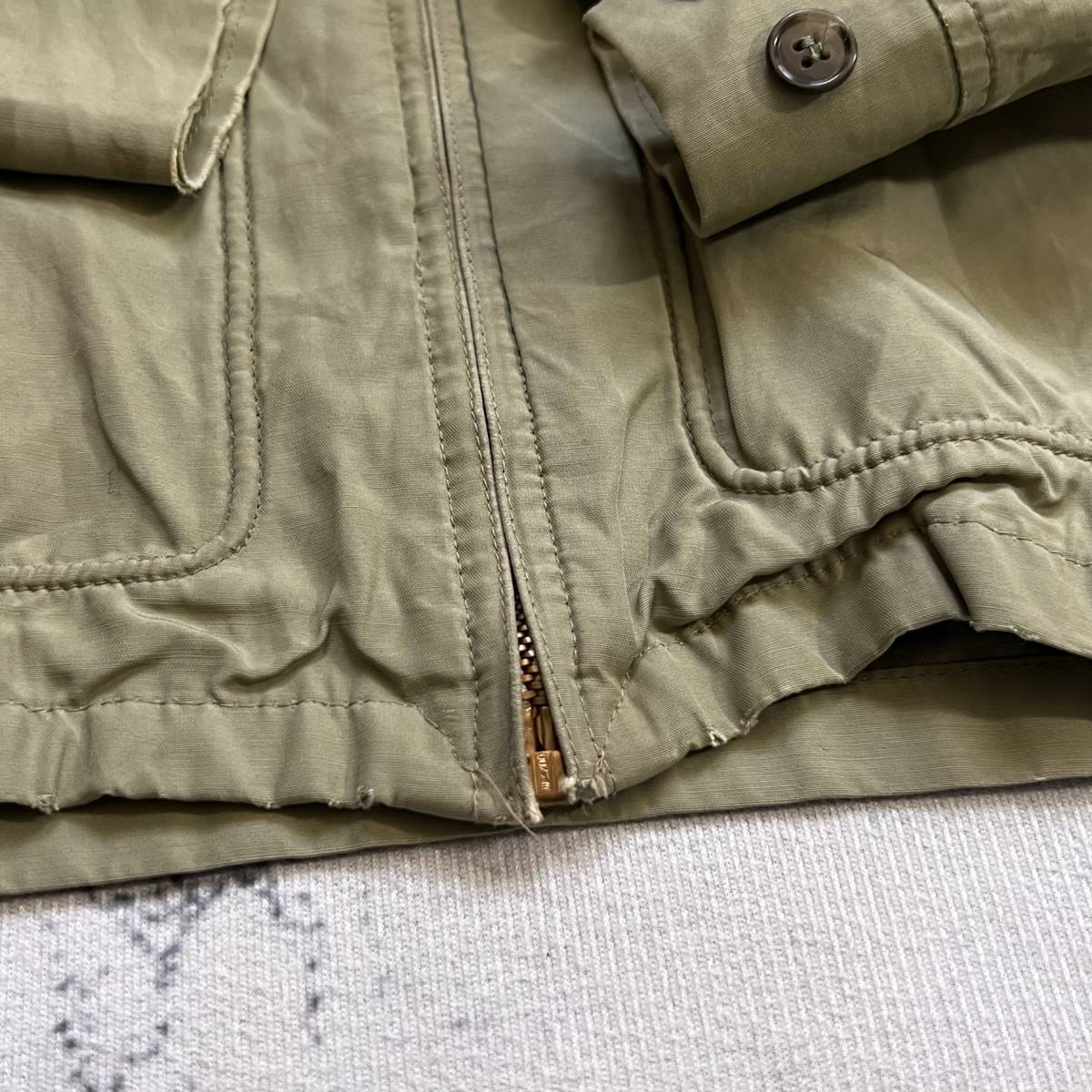 ◆McGREGOR 50s マックレガー Scottish Drizzler スコティッシュドリズラー ブルゾン ジャケット 40 SPECIAL VINTAGE Khaki カーキ USA