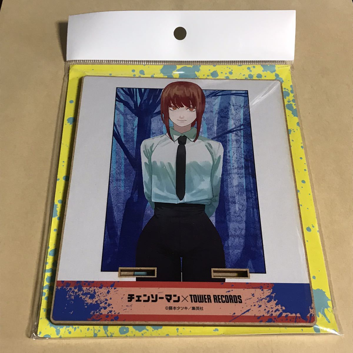 チェンソーマン TOWER RECORDS タワレコ タワーレコード マンガ展 マキマ 木製マルチスタンド