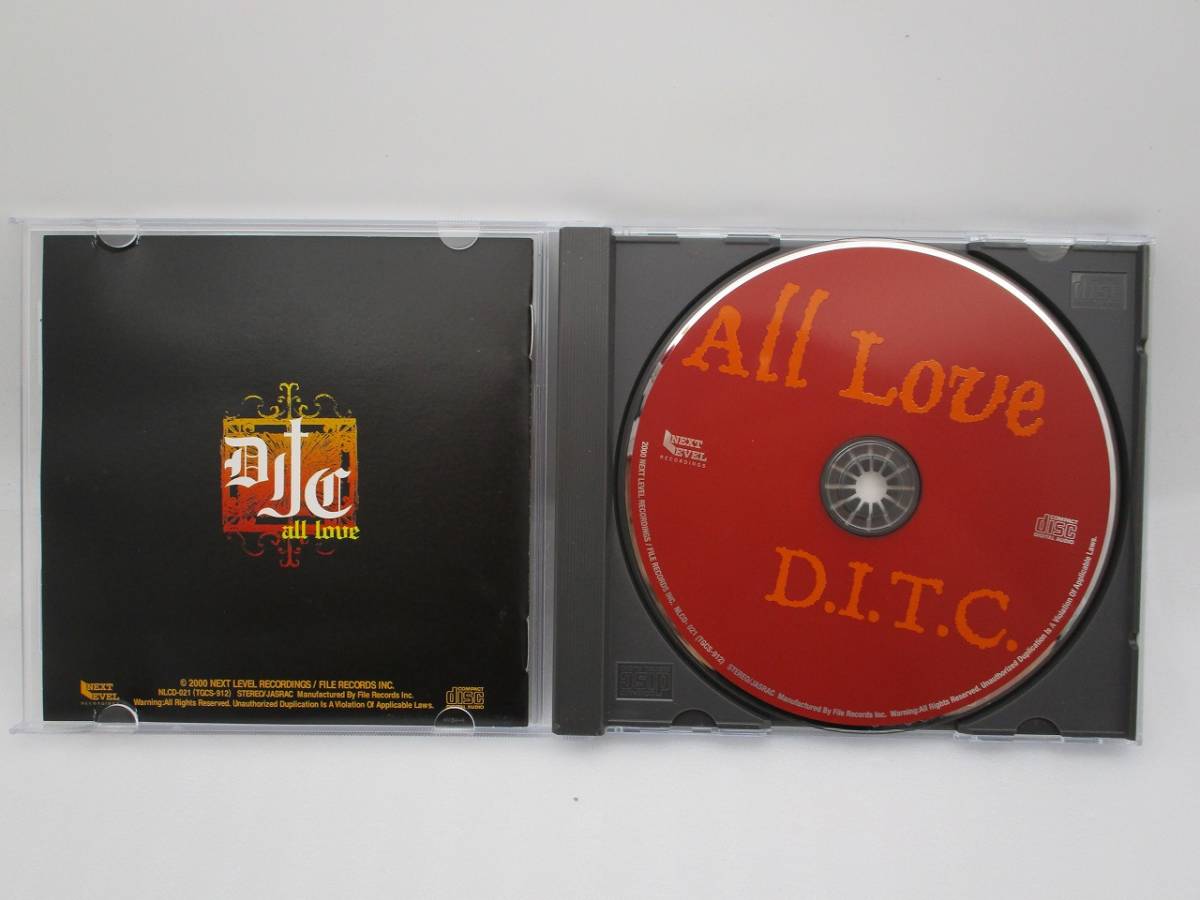 D.I.T.C CD All Love 帯 はがき付き 検索：ディギン・イン・ザ・クレイツ・クルー DITC NLCD021_画像5