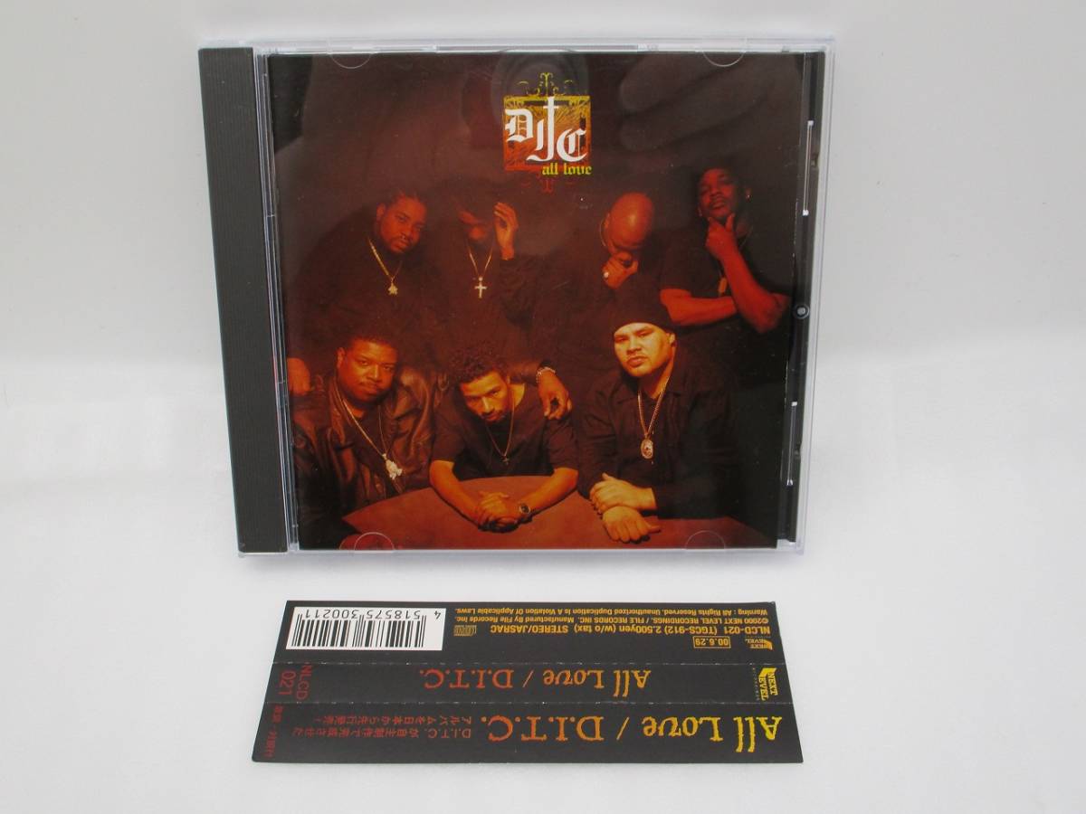 D.I.T.C CD All Love 帯 はがき付き 検索 ディギン・イン・ザ・クレイツ・クルー DITC NLCD021