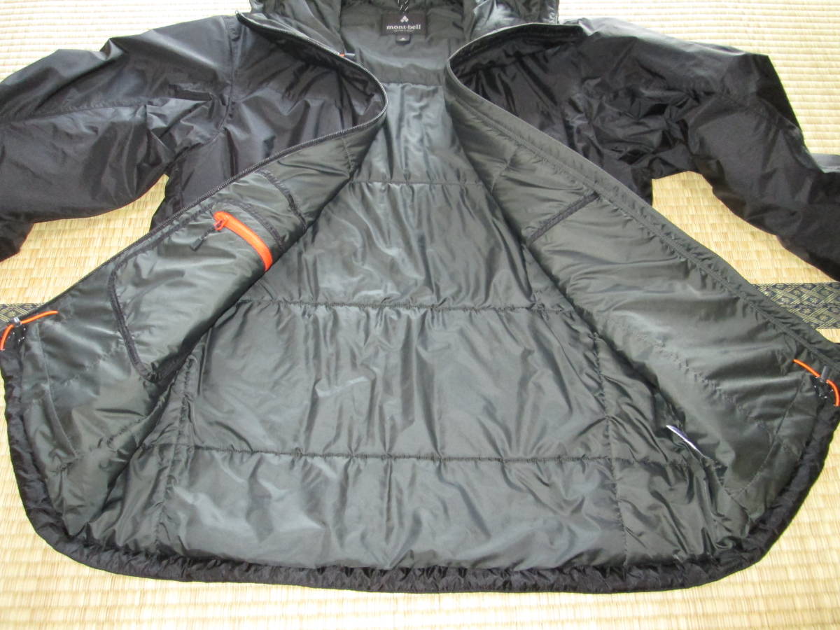 フラットアイアン パーカ 黒 S モンベル mont-bell 1101509 フラットアイアン パーカ 黒 S モンベル mont-bell 1101509