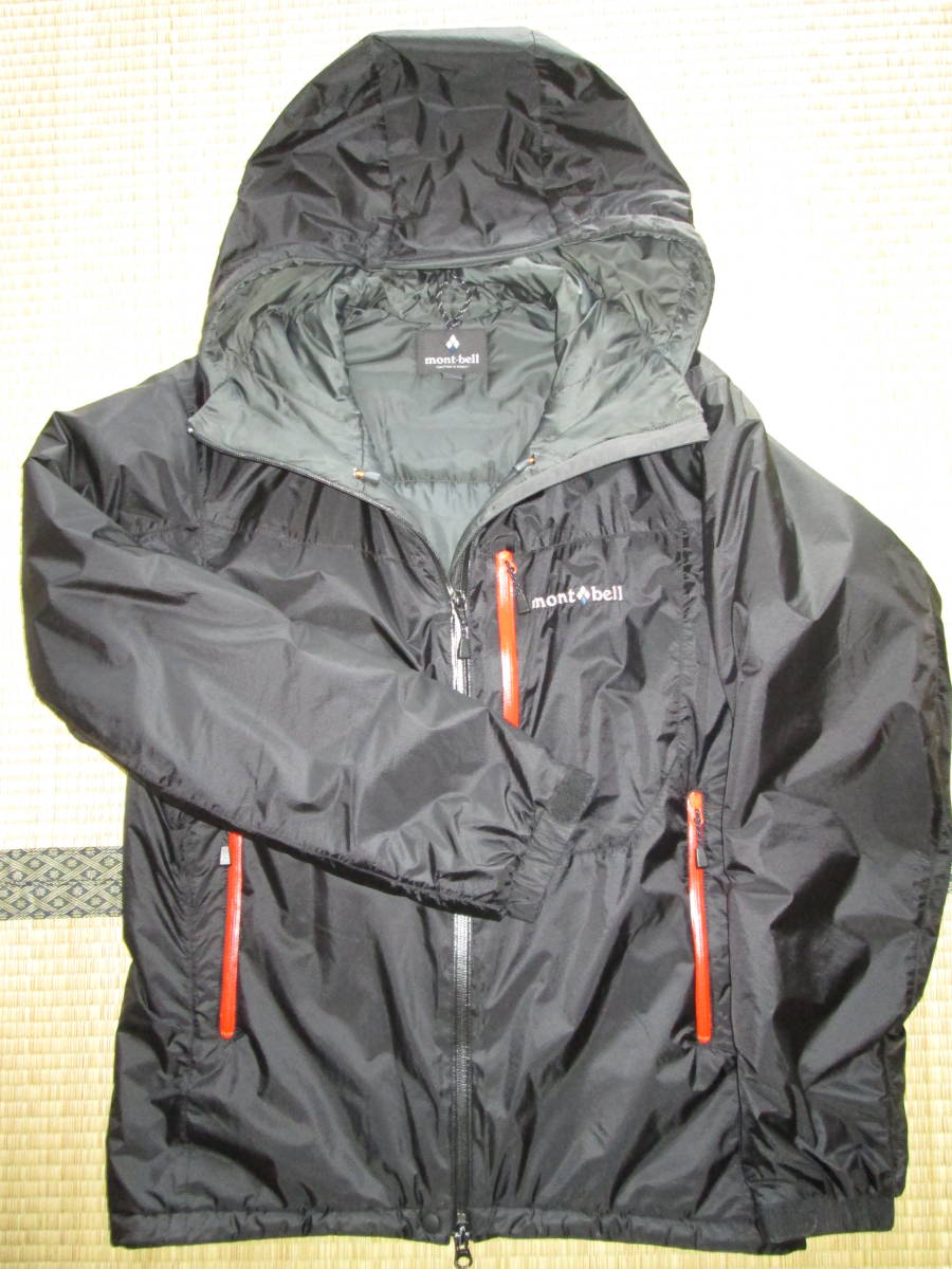フラットアイアン パーカ 黒 S モンベル mont-bell 1101509 フラットアイアン パーカ 黒 S モンベル mont-bell 1101509