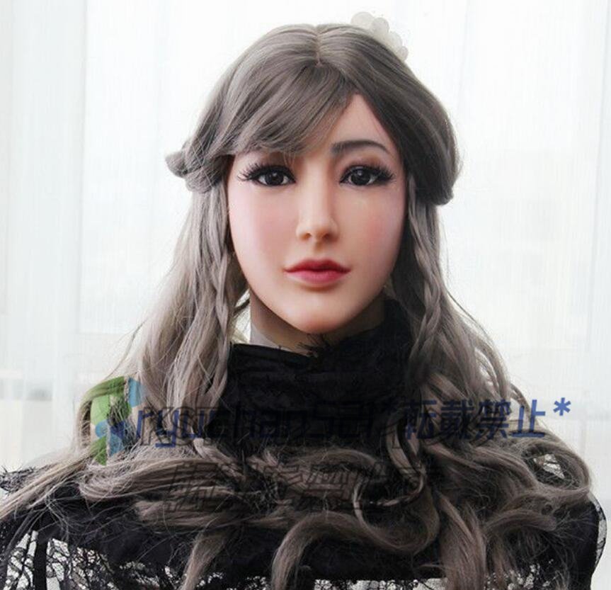 ヤフオク! - 大人気☆フィメールマスク シリコンマスク 女性マスク コス...