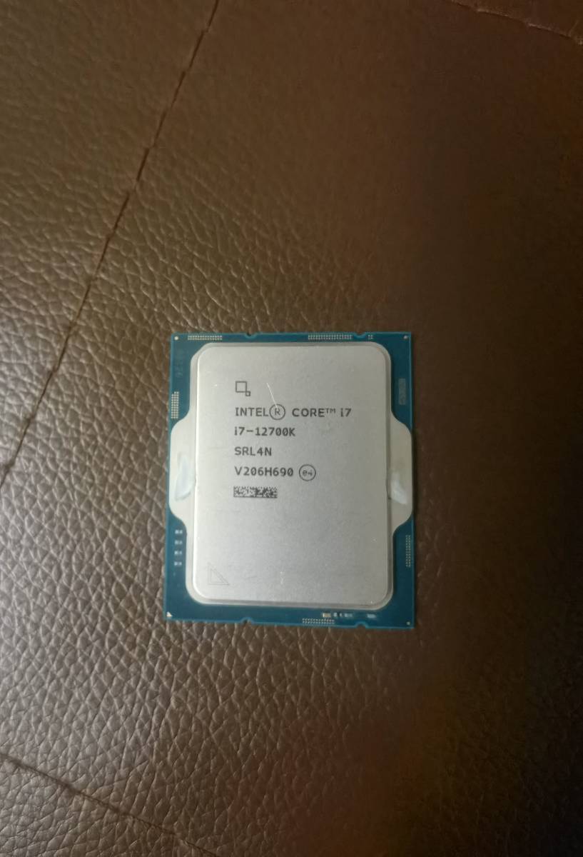 Intel Core I7-12700K LGAソケット CPU インテル-