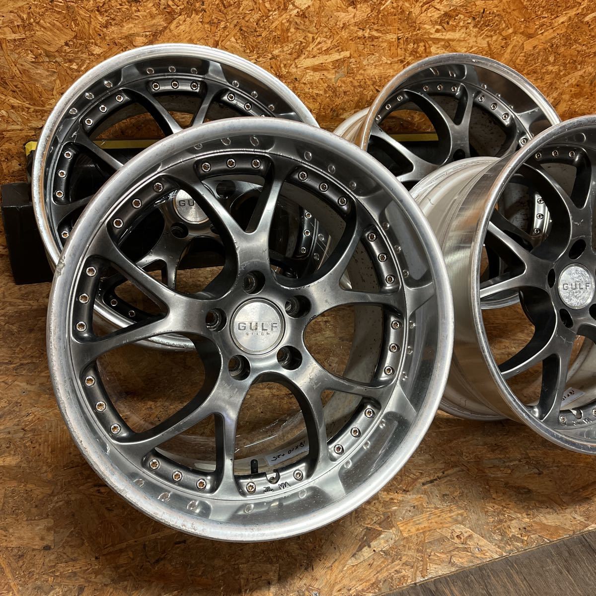 Yahoo!オークション - 希少 超深リム シュティッヒ GULF 9J+27 Yahoo!オークション - 希少 超深リム シュティッヒ GULF 9J+27