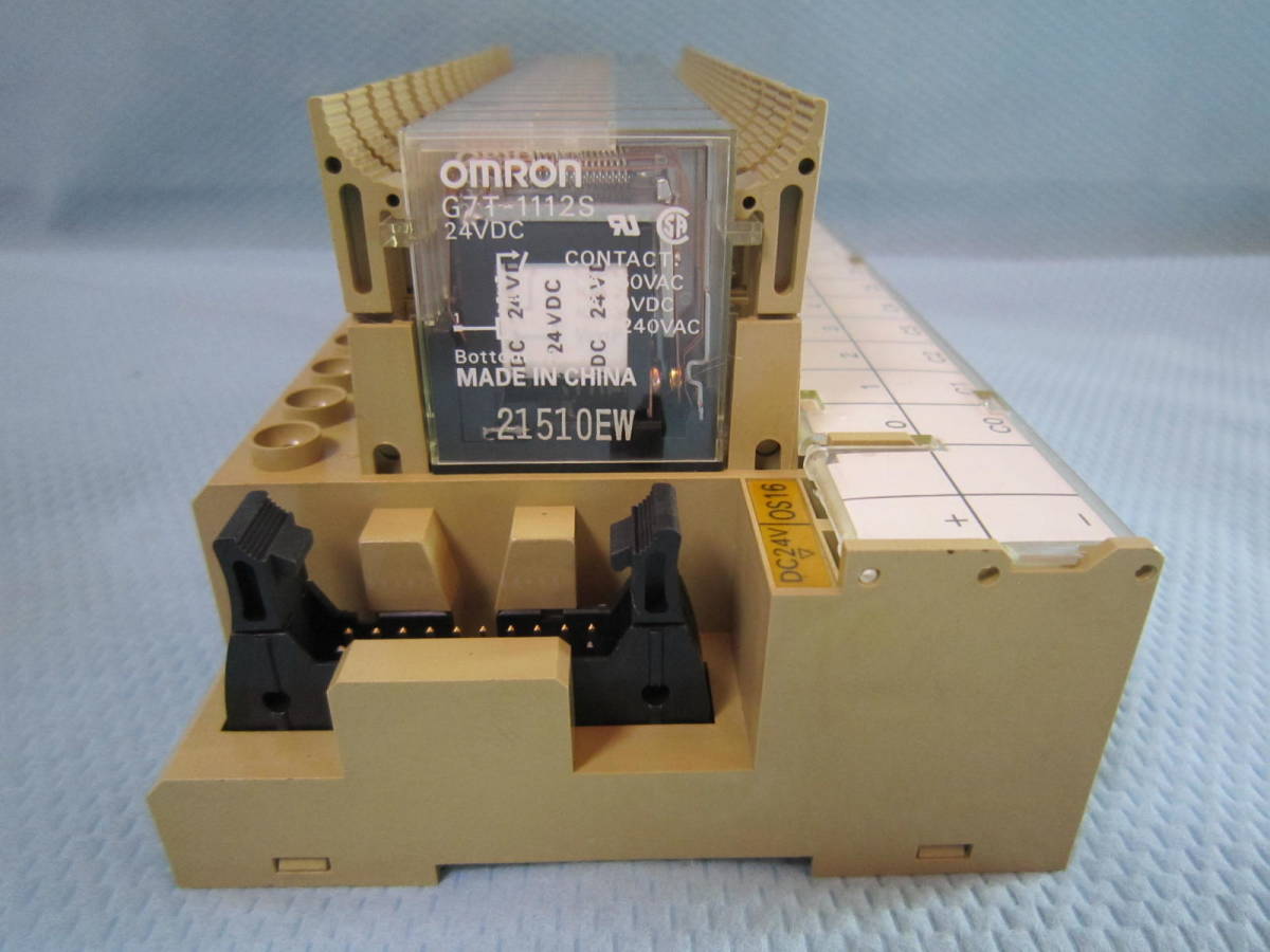 OMRON I/Oリレーターミナル G7TC-OC16 G7T-1112S 24V DC_画像6