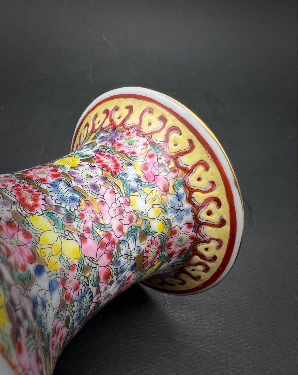 中国美術古玩萬華錦地仕女紋樣花瓶大清乾隆年製| alfasaac.com