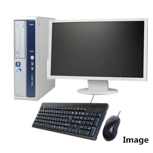 パソコン Windows XP Pro Microsoft Office Personal 2010付 19型液晶セット NEC MBシリーズ Core i5/メモリ4G/HDD500GB/DVD-ROM