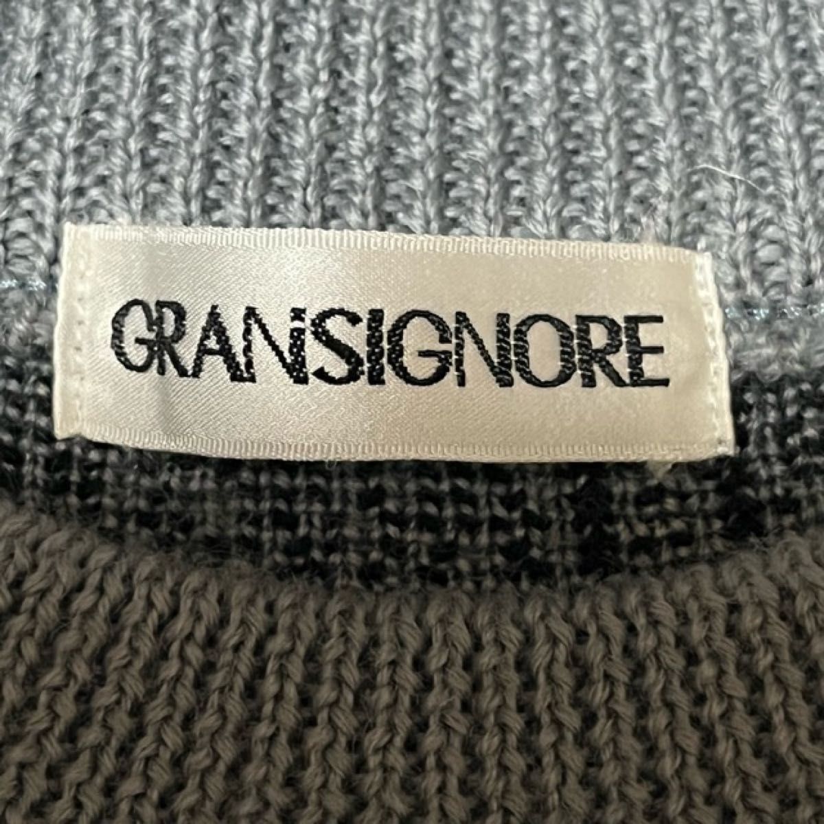 GRANSIGNORE 新品 SALE!! 50%OFF 半額 送料無料 クルーネックセーター 