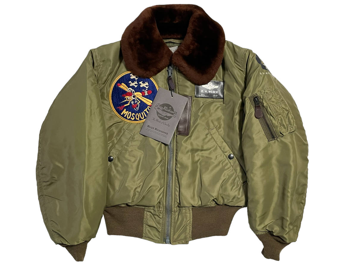 未使用品 M品番 サイズ36 BUZZ RICKSON'S バズリクソンズ M13653 B-15C