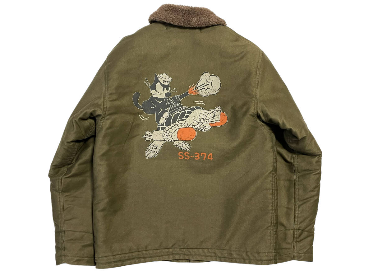 サイズ36 TOYS McCOY トイズマッコイ N-1 デッキジャケット FELIX THE