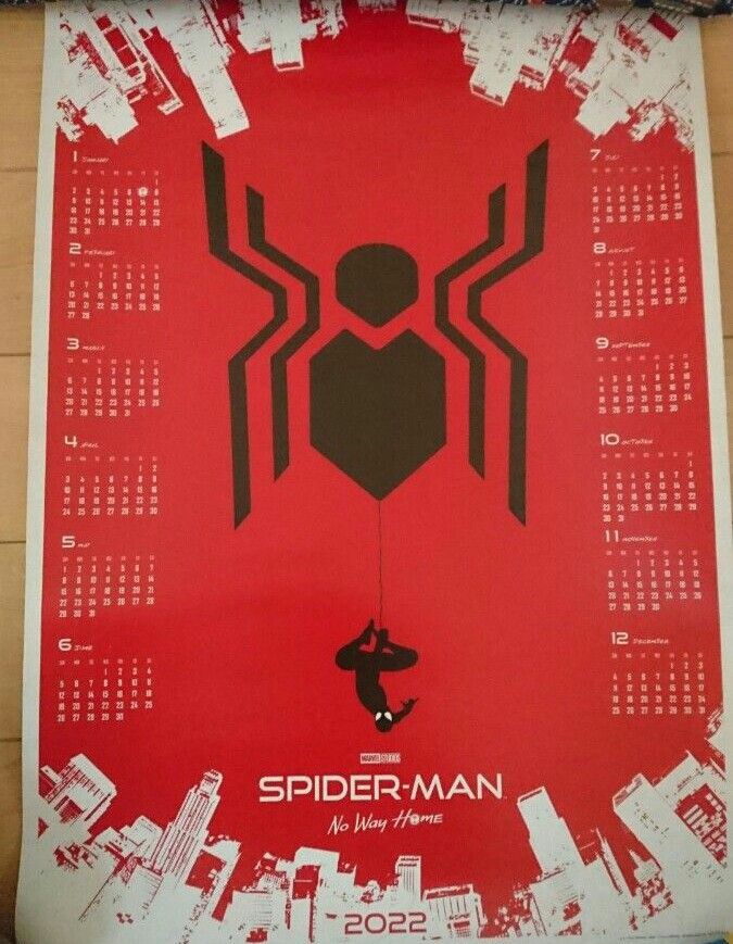 スパイダーマン ノー・ウェイ・ホーム 使用済みムビチケと特典ポスター