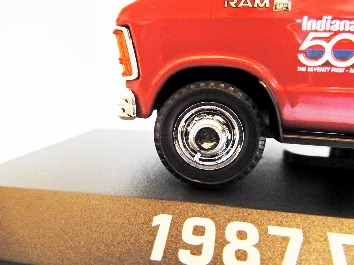  direct import! green light company 1/43 1987yDODGE RAM B150VAN OFFICIAL TRUCK Dodge Ram official truck 