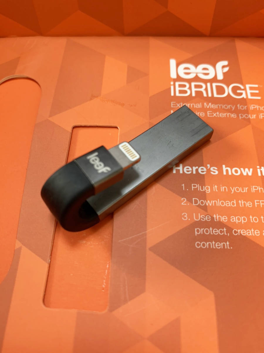 [ flash Drive ]leef iBRIDGE 3 Eternal Memory for iPhone 16GB[ used | format settled ]