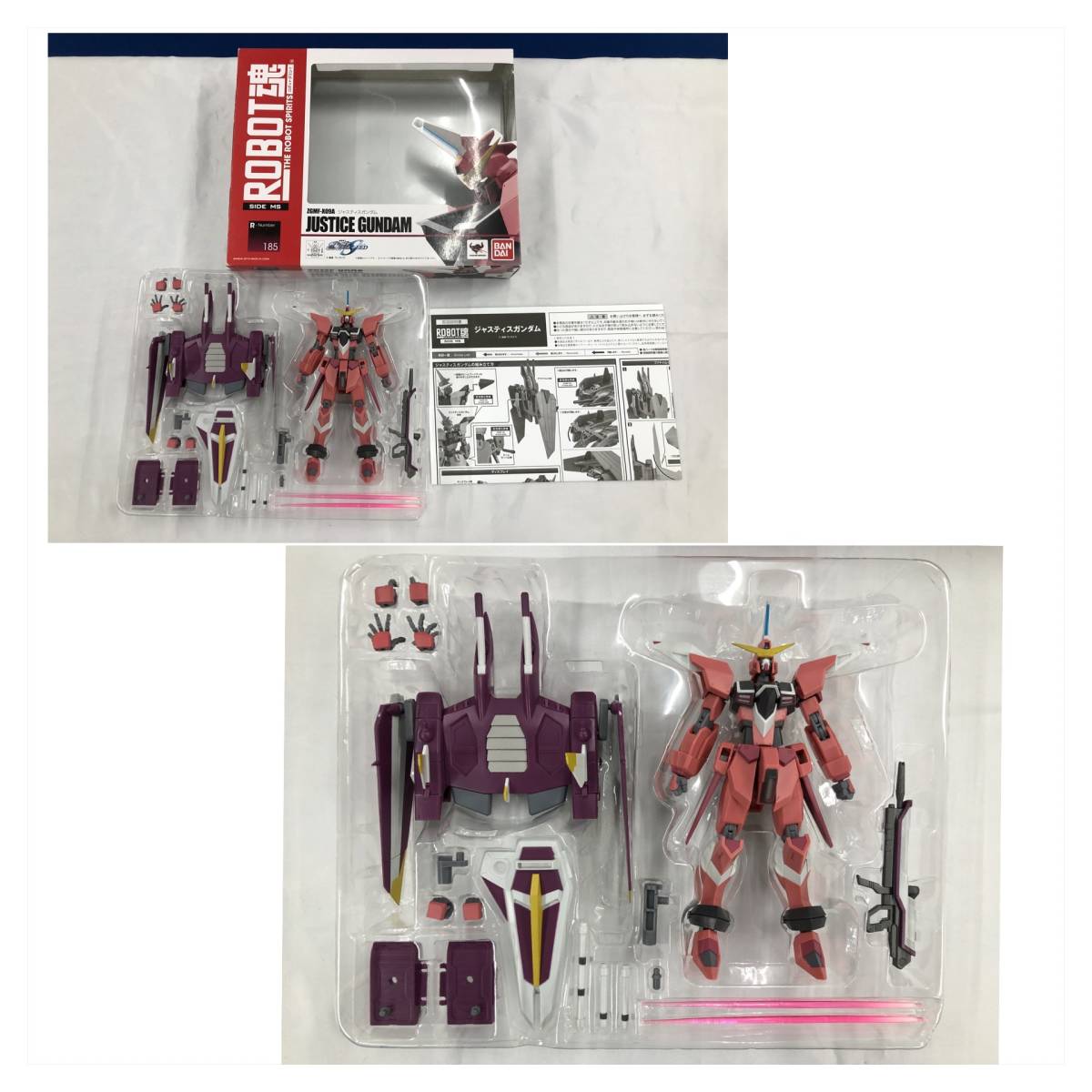 中古フィギュア】ROBOT魂 機動戦士ガンダムSEED/SEED DESTINY 5体