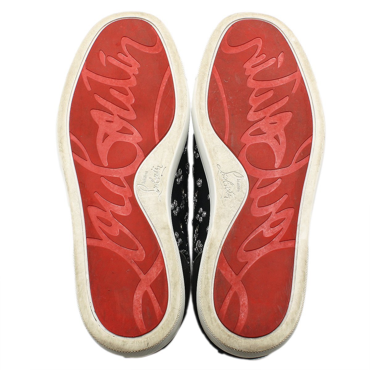 ☆Z1530 美品!! クリスチャンルブタン サイズ41 Louis Junior Spikes