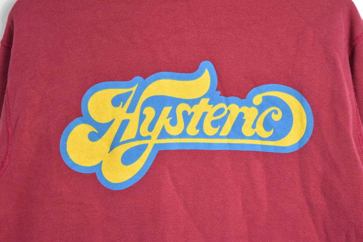 Hysteric Glamour ヒステリックグラマー ヒスガール ジップパーカー スウェット グラフィック Y2K 丸ロゴ 90s 90年代 196L14