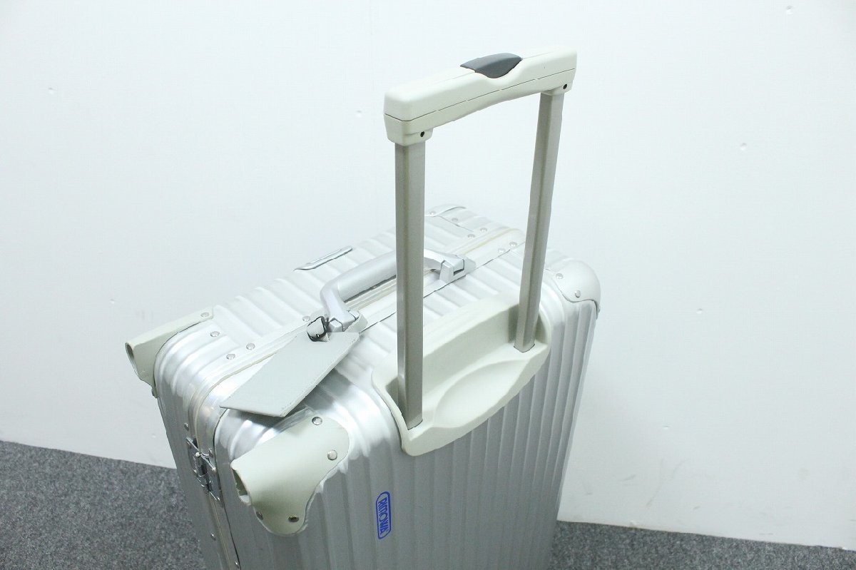 【1円～】美品 RIMOWA リモワ TOPAS トパーズ Multiwheel マルチホイール スーツケース 9326300801296 4輪 64L TSAロック 2-F006/1/160_画像10