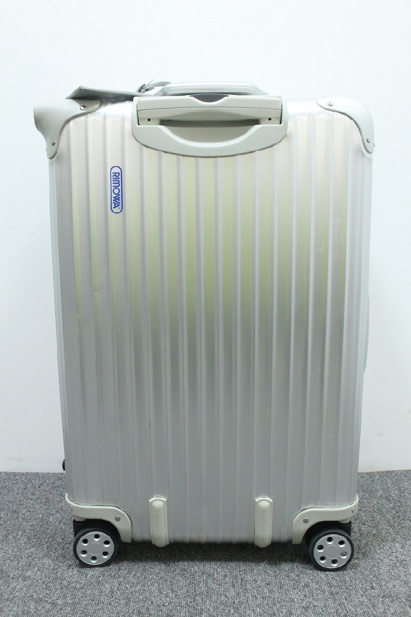 【1円～】美品 RIMOWA リモワ TOPAS トパーズ Multiwheel マルチホイール スーツケース 9326300801296 4輪 64L TSAロック 2-F006/1/160_画像3