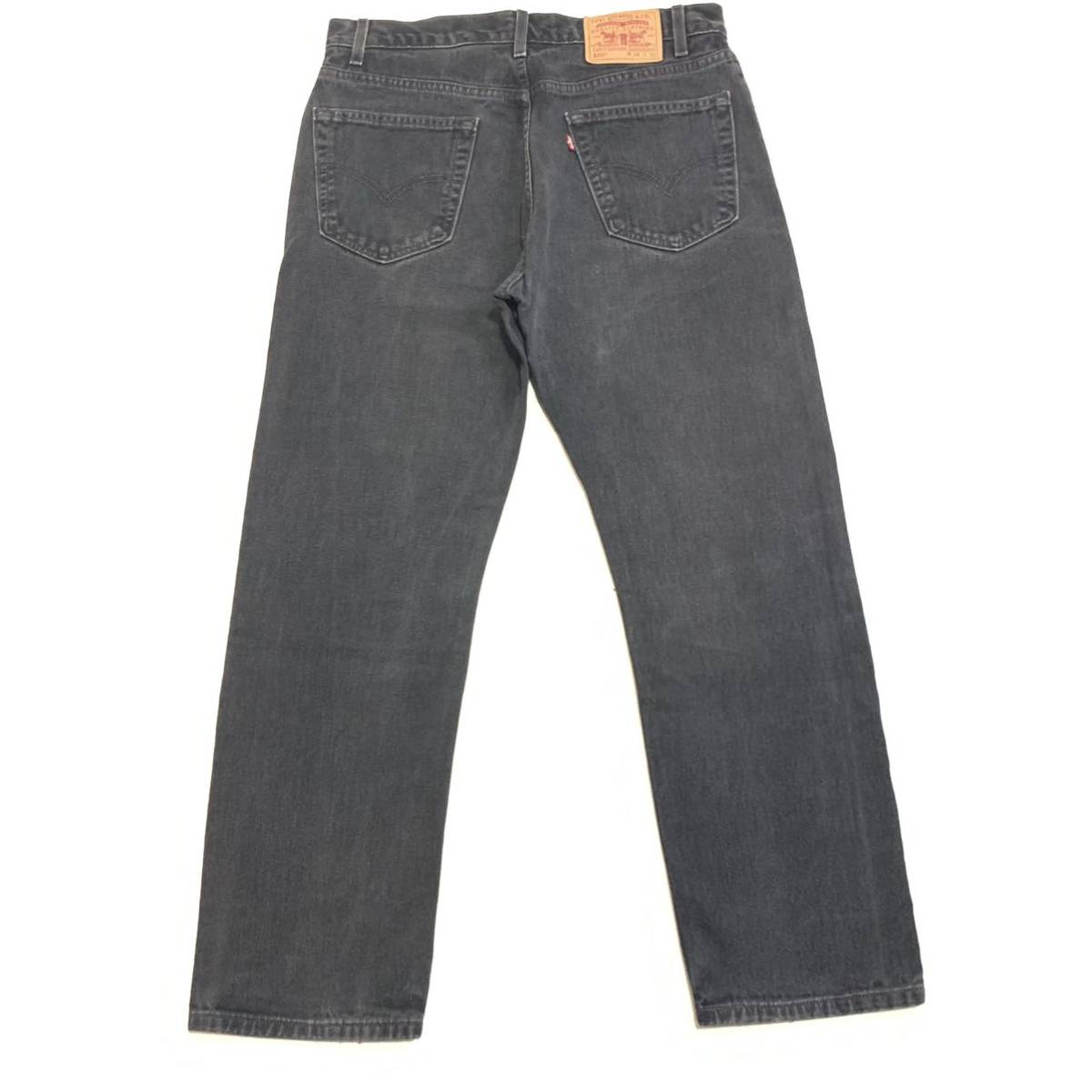 新しいエルメス Levi'sリーバイス 505 デニムパンツ ブラック W34 6196