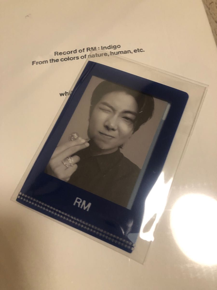 季節のおすすめ商品 BTS RM INDIGO トレカ ナムジュン moveisschoffen