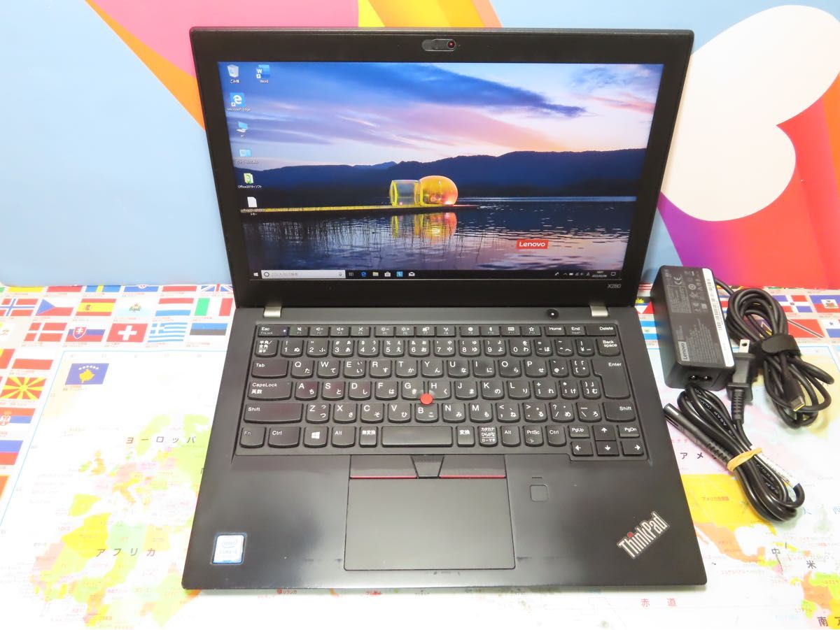 JC01185 レノボ Thinkpad X280 第8世代 FHD 8gb 256gb カメラ