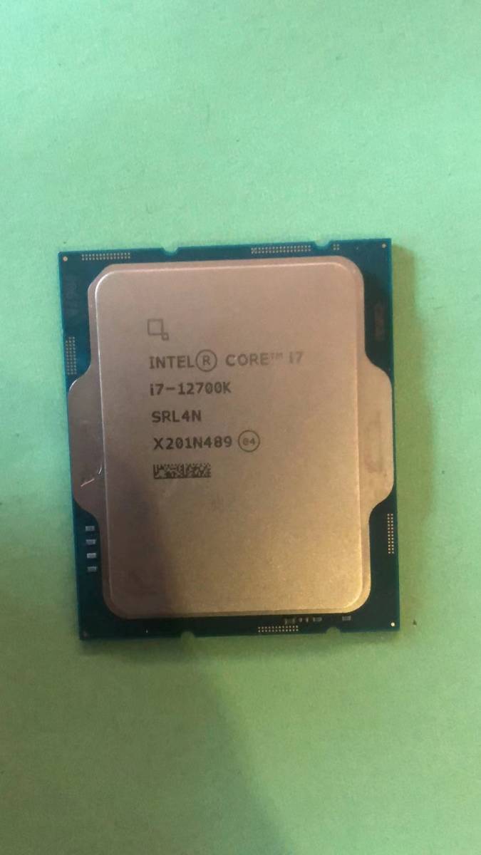シーリングライト Intel Core I7-12700K LGAソケット CPU インテル