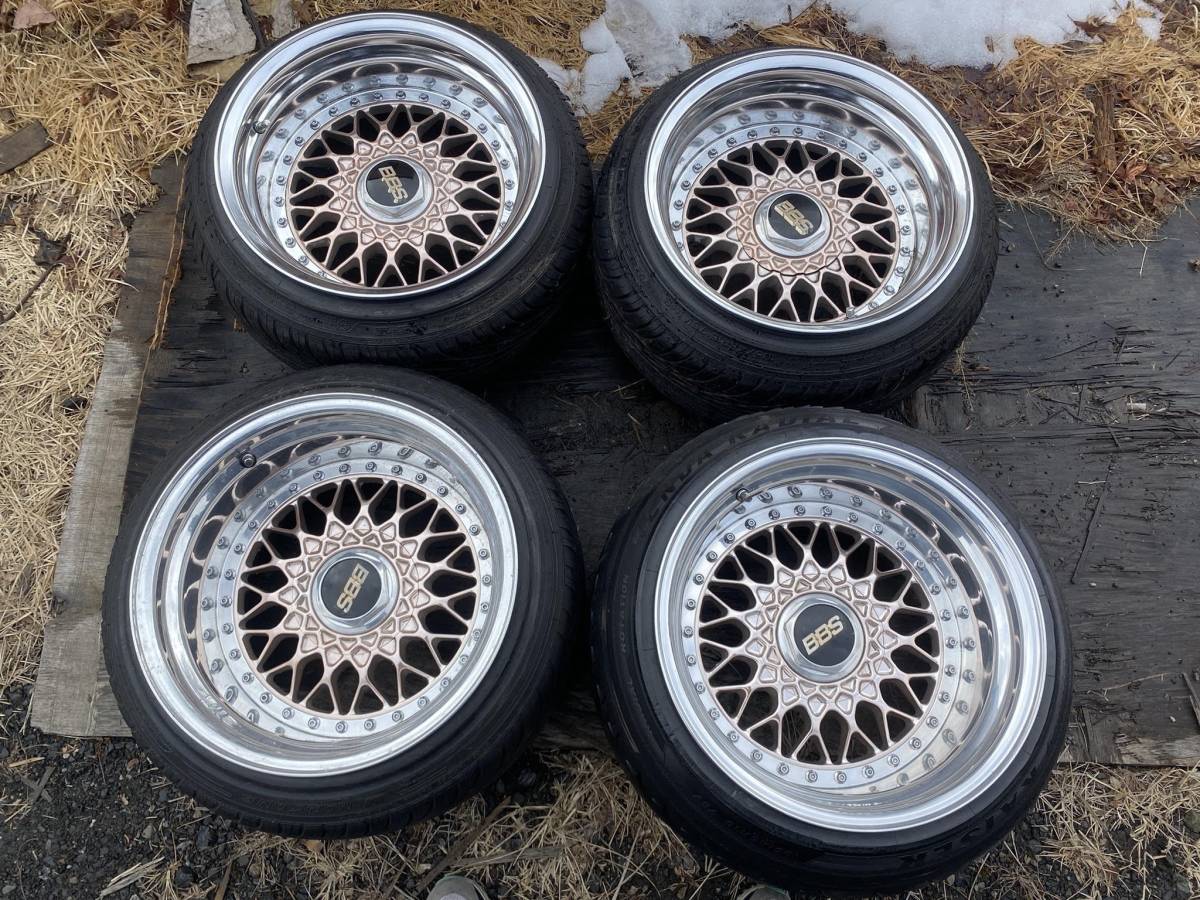 BBS RS 15インチ 10j-2 PCD100 からから 4穴 リバレル BBS RS 15インチ 10j-2 PCD100 からから 4穴 リバレル