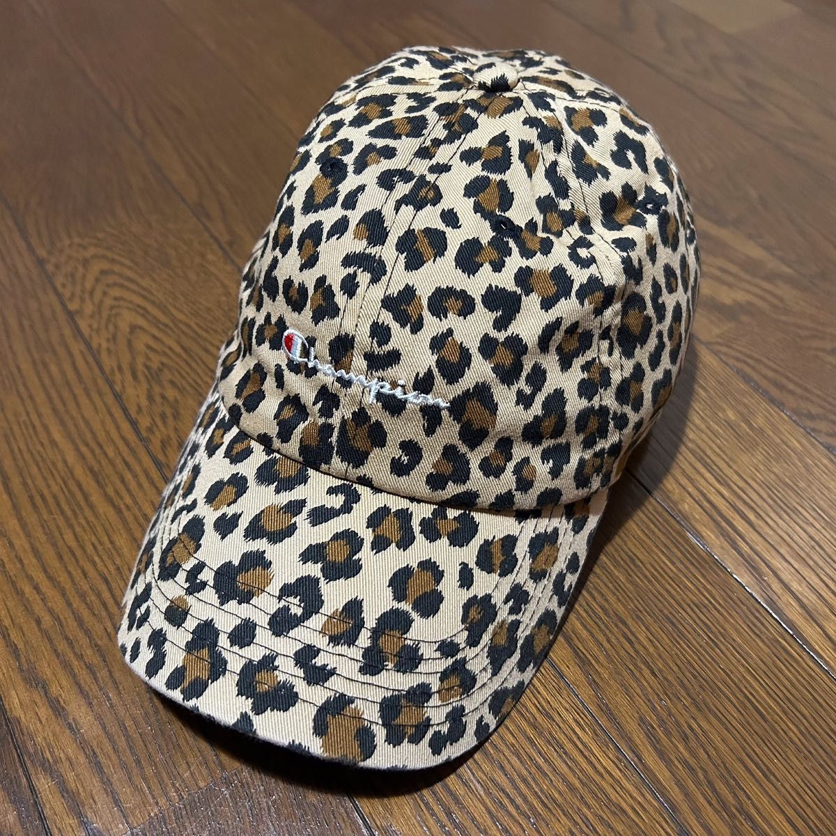 Champion チャンピオン レオパード 豹柄 6パネルキャップ 美品