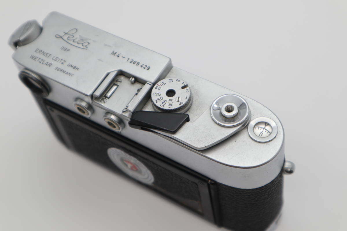 LEICA M4 ライカ シルバー ボディ フィルム レンジファインダーカメラ ...