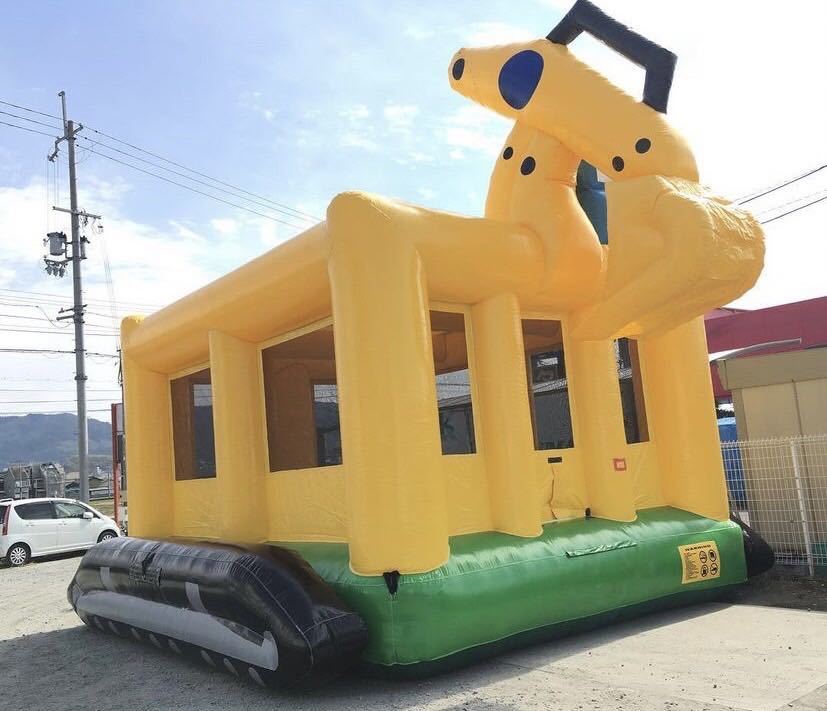 ○E8584 大型遊具 エアー遊具 ふわふわトランポリン○