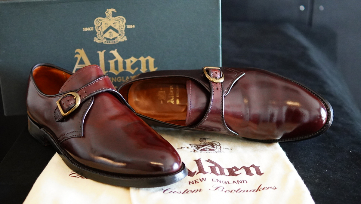 箱袋付き】オールデン◇ALDEN◇コードバン◇Cordovan◇US7D◇24.5~25