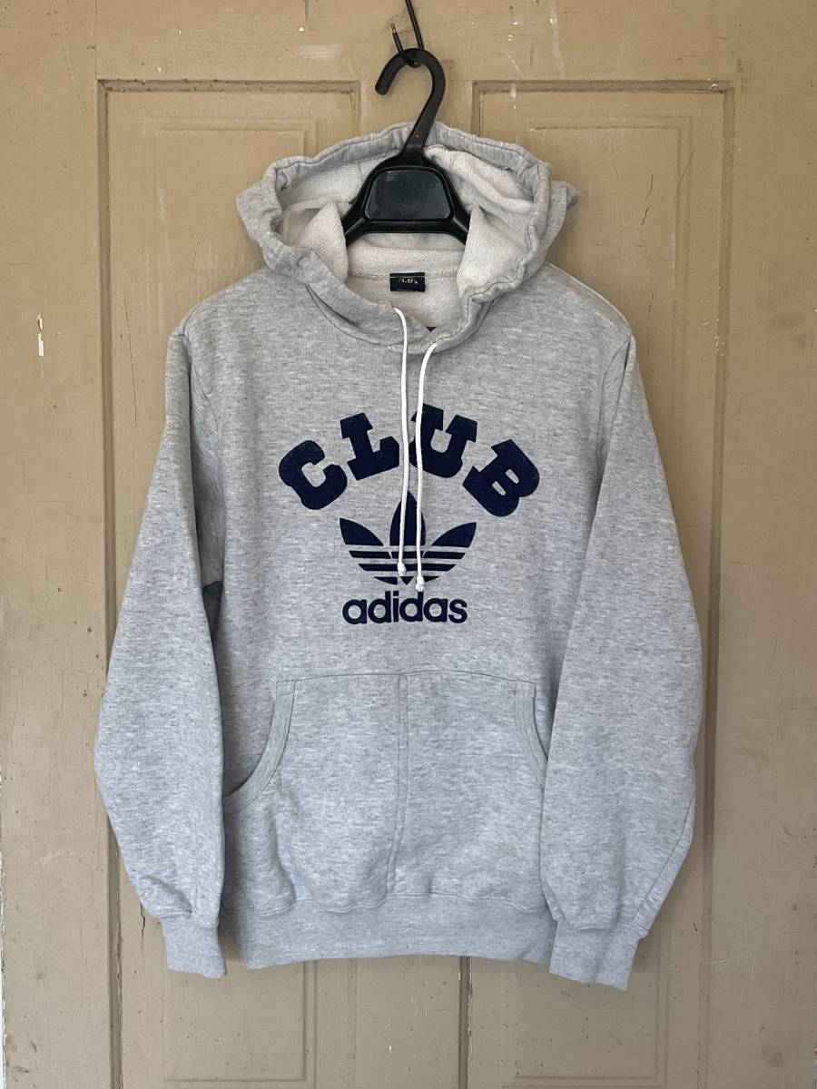 80s Vintage CLUB adidas Club Adidas sweat Parker Old Descente made S