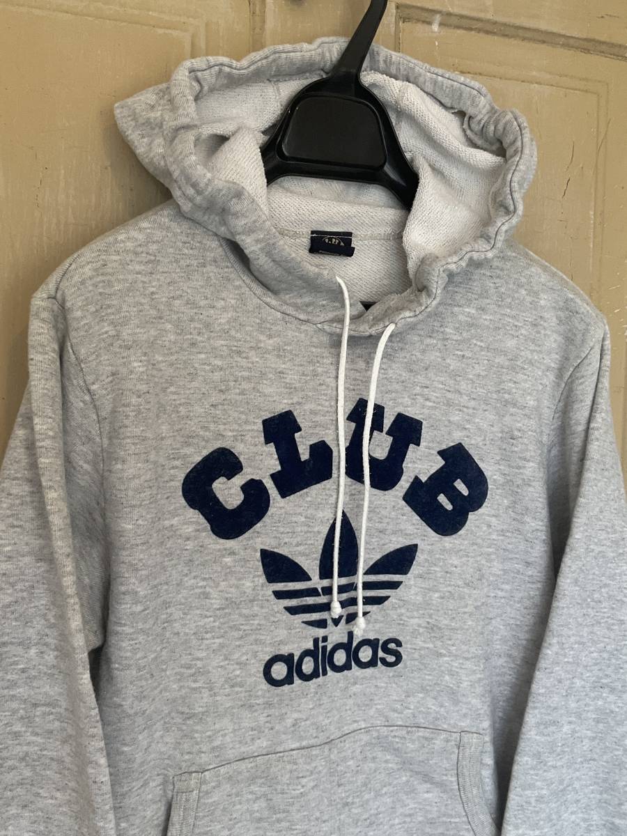 80s Vintage CLUB adidas Club Adidas sweat Parker Old Descente made S