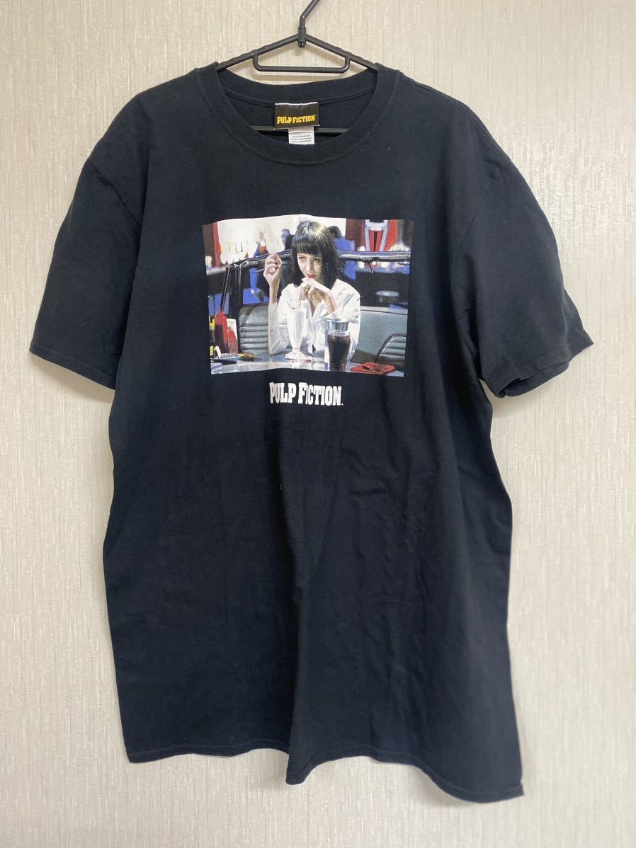 希少 PULP FICTION Tシャツ ブラック タランティーノ XL パルプ