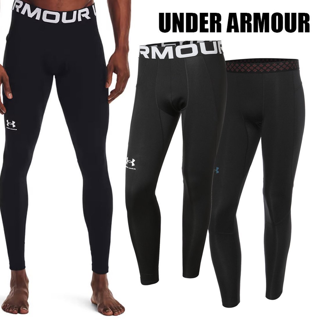 427　アンダーアーマー(UNDER ARMOUR) ロングタイツ LEGGINGS（MD）_画像1