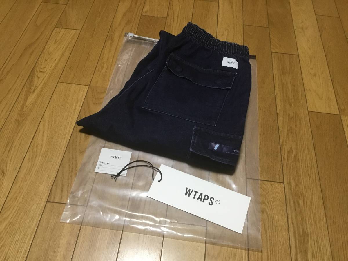 WTAPS 2022 AW GIMMICK TROUSERS COTTON DENIM INDIGO サイズS JUNGLE